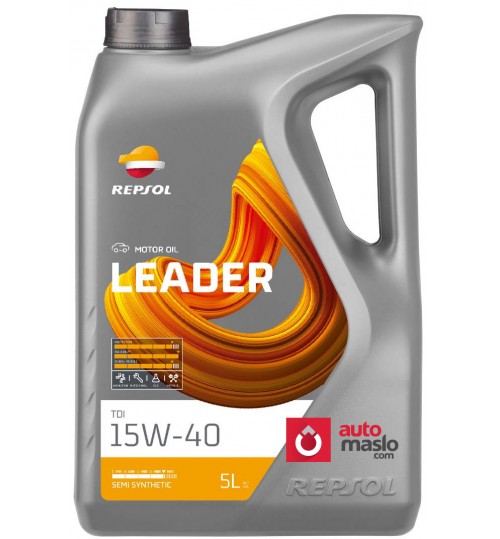 REPSOL LEADER TDI 15W40, 5л